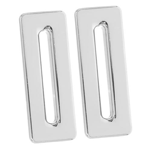 NUOBESTY 2 Stück Zinklegierung Trim Ring für Badezimmer und Küche Einfache Installation Langlebig und Vielseitig Einsetzbar von NUOBESTY
