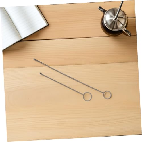 NUOBESTY 2 Stücke Teiliges Loop Turner aus Robustem Draht und Lange Schlaufen-wender Haken für Nähen und DIY Strickzubehör zum Wenden von Schrägbändern und Stoffen Beim Handarbeiten NUOBESTY 2 Stücke Teiliges Loop Turner aus Robustem Draht und Lange Schlaufen-wender Haken für Nähen und DIY Strickzubehör zum Wenden von Schrägbändern und Stoffen Beim Handarbeiten von NUOBESTY