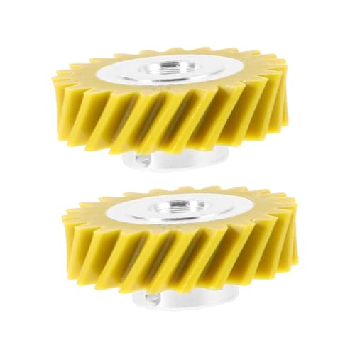 NUOBESTY 2 Teiliges Mixerzubehör Elektrischer Teigmixer Küchenmixer Getriebe Brotteigmixer Getriebe Elektrischer Handmixer Handmixer Kleiner Handmixer Getriebe Backmixer Gelb NUOBESTY 2 Teiliges Mixerzubehör Elektrischer Teigmixer Küchenmixer Getriebe Brotteigmixer Getriebe Elektrischer Handmixer Handmixer Kleiner Handmixer Getriebe Backmixer Gelb von NUOBESTY