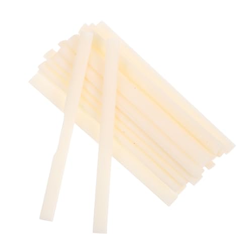 NUOBESTY 20 Stück Ausschnittlicher Kreidekern Kreide Nachfüllungen Zum Nähen Nachfüllbare Kreidemarkierungen Nähen Stickstoffstift Nachfüllungen Kreidestift Nachfüllbar Nähmarker Weiß Wachs von NUOBESTY