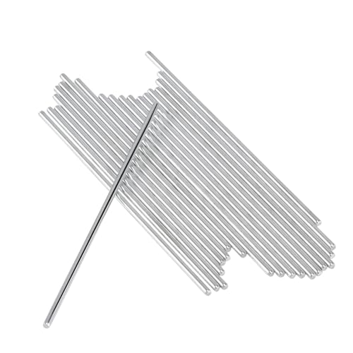 NUOBESTY 20 Stück Blocking Pins Robuste Rundstäbe für Strickprojekte Knüpfbrett Zubehör Einfache Installation Stabile Fixierung für Handarbeiten NUOBESTY 20 Stück Blocking Pins Robuste Rundstäbe für Strickprojekte Knüpfbrett Zubehör Einfache Installation Stabile Fixierung für Handarbeiten von NUOBESTY