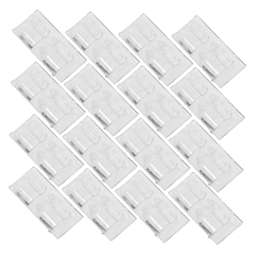 NUOBESTY 20 Stück Kabelclips Kabel Organizer Clips Netzwerkkabelklemme Verlängerungskabel Clips Selbstklebende Draht Organizer Klebrige Drahthalter Selbstklebender NUOBESTY 20 Stück Kabelclips Kabel Organizer Clips Netzwerkkabelklemme Verlängerungskabel Clips Selbstklebende Draht Organizer Klebrige Drahthalter Selbstklebender von NUOBESTY