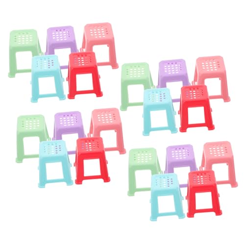 NUOBESTY 20 Stück Teiliges Mini Canvas Stand Kompakte Kunststoff Füße für Flüssige Acrylfarben Leichter Tragbarer Staffelei Hocker Rutschfester Malunterstützer für für Mobile Künstler von NUOBESTY