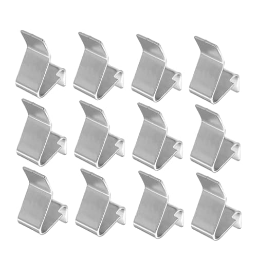 NUOBESTY 20 Stück Teiliges Verstellbares Regalhalterungs aus Robustem Metall Schrankregal Clips für Küchen und Aktenschränke Einfache Montage Langlebige Stützklammern für Bücherregale und NUOBESTY 20 Stück Teiliges Verstellbares Regalhalterungs aus Robustem Metall Schrankregal Clips für Küchen und Aktenschränke Einfache Montage Langlebige Stützklammern für Bücherregale und von NUOBESTY