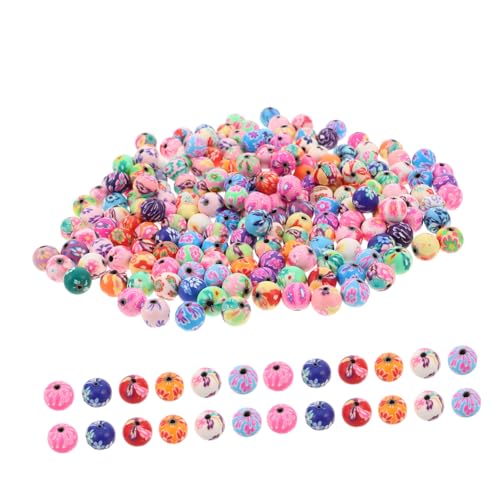 NUOBESTY 200 Stück Bunte Polymer Clay Rundperlen Blumen Spacer Perlen Leicht Für DIY Schmuckherstellung Armbänder Halsketten Basteln Zubehör NUOBESTY 200 Stück Bunte Polymer Clay Rundperlen Blumen Spacer Perlen Leicht Für DIY Schmuckherstellung Armbänder Halsketten Basteln Zubehör von NUOBESTY