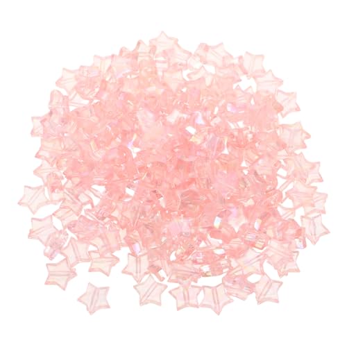 NUOBESTY 200 Stück Kristallsternperlen Schmuckperle Stern lose Perlen handgefertigter Perlenabstandshalter Bastelperlen für die Schmuckherstellung Armbandabstandshalter Acryl Rosa NUOBESTY 200 Stück Kristallsternperlen Schmuckperle Stern lose Perlen handgefertigter Perlenabstandshalter Bastelperlen für die Schmuckherstellung Armbandabstandshalter Acryl Rosa von NUOBESTY