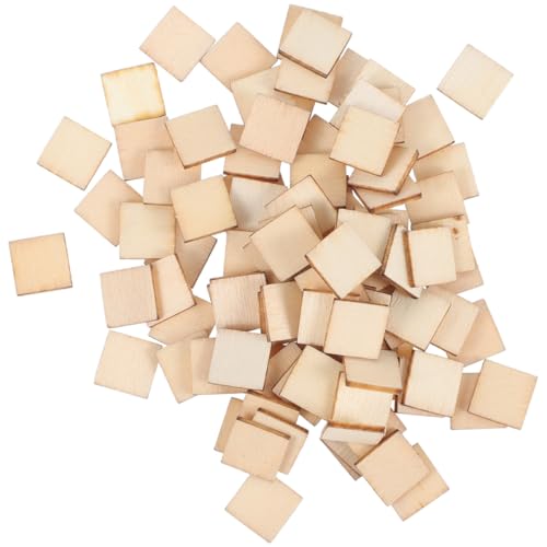NUOBESTY 200 Stück Unbearbeitete Holzplatten Quadratische Holzschnitte für Diy Handwerk Malerei Fliesen Untersetzer und Dekoration für Kreative Projekte und Kinderpuzzles NUOBESTY 200 Stück Unbearbeitete Holzplatten Quadratische Holzschnitte für Diy Handwerk Malerei Fliesen Untersetzer und Dekoration für Kreative Projekte und Kinderpuzzles von NUOBESTY