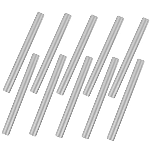 NUOBESTY 200 Stück Zylinderstifte Metall Pins Möbelzubehör Runddübel zur Bauteilfixierung und Verbindungsunterstützung Langlebig Robust von NUOBESTY