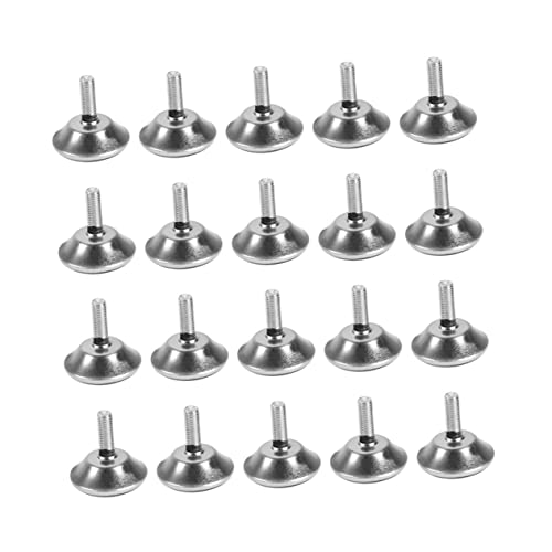 NUOBESTY 20Stücke Möbelgleiter rutschfest Und Kratzfest Bodenschutzpads Für Stühle Und Tische Für Hartböden Und Teppiche Schützt Möbel Und Optimal von NUOBESTY