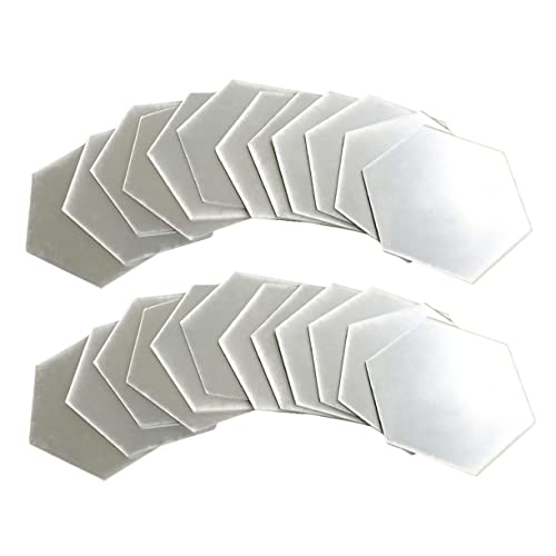 NUOBESTY Stück DIY Hexagon Wandaufkleber Selbstklebende Spiegelfliesen für Wanddekoration für Wohnzimmer Treppen für Stilvolles NUOBESTY Stück DIY Hexagon Wandaufkleber Selbstklebende Spiegelfliesen für Wanddekoration für Wohnzimmer Treppen für Stilvolles von NUOBESTY