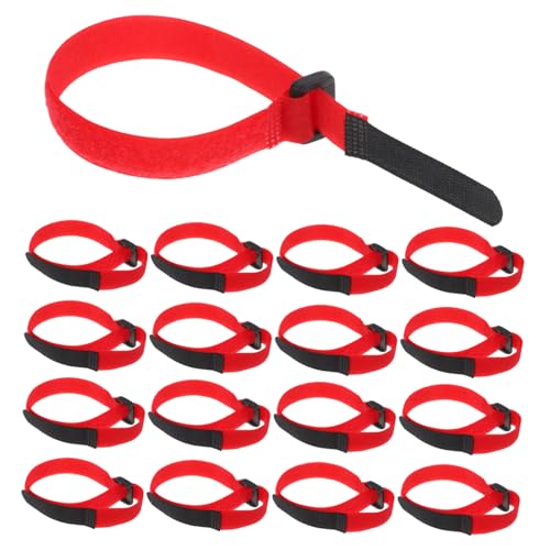 NUOBESTY 24 Stück Teiliges Verstellbare Klett-kabelbinder Nylon Fixierbänder Wiederverwendbare Kabelorganizer Sanft zu Oberflächen Flexibel und Robust für Kabelmanagement und NUOBESTY 24 Stück Teiliges Verstellbare Klett-kabelbinder Nylon Fixierbänder Wiederverwendbare Kabelorganizer Sanft zu Oberflächen Flexibel und Robust für Kabelmanagement und von NUOBESTY