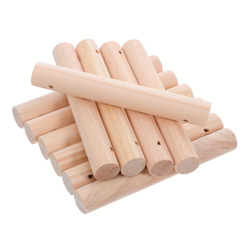 NUOBESTY 26 Stück Rohstoffe für Vogelkäfigstäbe Vogelkäfig aus Holz Holzbearbeitungsprojektstangen Holzstangen für Handwerksprojekte Holzstangen für Seilleiterstufen runde Bastelstäbe Beige NUOBESTY 26 Stück Rohstoffe für Vogelkäfigstäbe Vogelkäfig aus Holz Holzbearbeitungsprojektstangen Holzstangen für Handwerksprojekte Holzstangen für Seilleiterstufen runde Bastelstäbe Beige von NUOBESTY