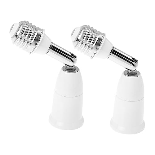 NUOBESTY 2Stücke Lampenfassung Adapter bis Adapter mit Flexiblem Design für LED Deckenleuchten und DIY Lampen Langlebig und Installieren NUOBESTY 2Stücke Lampenfassung Adapter bis Adapter mit Flexiblem Design für LED Deckenleuchten und DIY Lampen Langlebig und Installieren von NUOBESTY