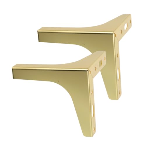 NUOBESTY 2stücke Dreieckige Metallmöbelbeine Für Sofa Couchtisch Schrank Und Kommode Stabile Ersatzfüße Für Möbel Zum Schutz des von NUOBESTY