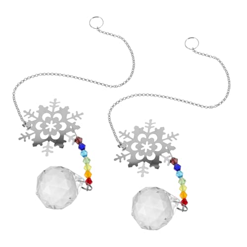 NUOBESTY 2stücke -Schneeflocken-Ornamente Für Fensterdeko Und Weihnachtsbaum Vielseitige Hängedekoration Für Garten Und Partys Mit Beeindruckender Lichtreflexion Und Einfacher NUOBESTY 2stücke -Schneeflocken-Ornamente Für Fensterdeko Und Weihnachtsbaum Vielseitige Hängedekoration Für Garten Und Partys Mit Beeindruckender Lichtreflexion Und Einfacher von NUOBESTY