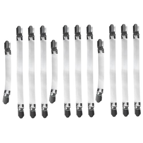 NUOBESTY 3 Sätze Bügelbrettspanner Elastische Halter Für Bügelbrettbezüge Vielseitig Einsetzbar Für Bettlaken Tischdecken Und Sicherer Halt Für Glattes Bügeln 4 Stück * 3 NUOBESTY 3 Sätze Bügelbrettspanner Elastische Halter Für Bügelbrettbezüge Vielseitig Einsetzbar Für Bettlaken Tischdecken Und Sicherer Halt Für Glattes Bügeln 4 Stück * 3 von NUOBESTY