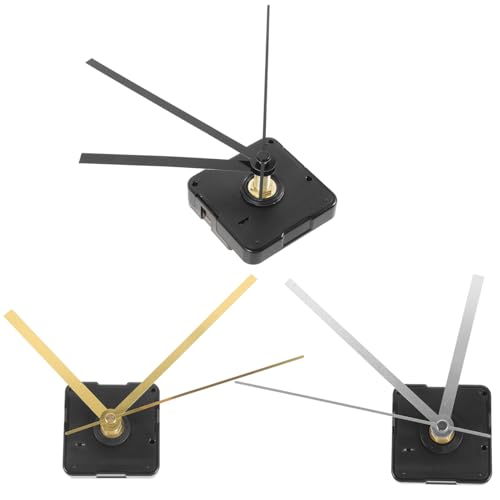 NUOBESTY 3 Sätze Geräuschloses Uhrwerk Ersatz Wanduhrmechanismus Wanduhr Zubehörteil Quarzmotor Kit Küchenuhren Wand Rund Moderne Mechanismen Wanduhrzeiger Kunststoff NUOBESTY 3 Sätze Geräuschloses Uhrwerk Ersatz Wanduhrmechanismus Wanduhr Zubehörteil Quarzmotor Kit Küchenuhren Wand Rund Moderne Mechanismen Wanduhrzeiger Kunststoff von NUOBESTY