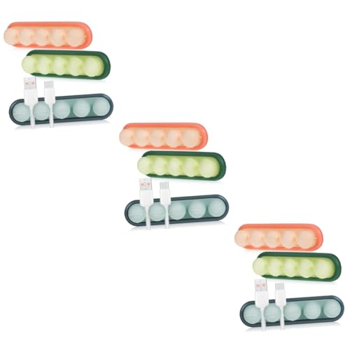 NUOBESTY 3 Sätze Kabelorganisator Slots Mit Starkem Verstellbarer Kabelclip Für Schreibtisch Tv Computer Usb Ladekabel Platzsparend Vielseitig Einsetzbar Für Mehr 3 Stück * 3 von NUOBESTY