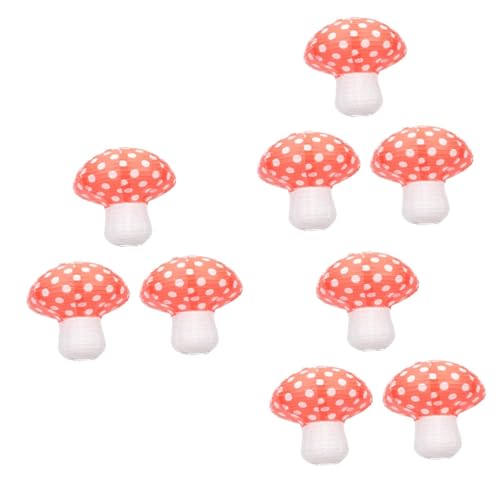 NUOBESTY 3 Sätze Pilzlaterne Pilz-hängelaternen Pilz-Party-Dekorationen Drinnen Pilz-nachtlicht Pilze Künstlich Jack Geformtes Papier Pilzdekoration 3D Schmiedeeisen Rot 3 Stücke * 3 NUOBESTY 3 Sätze Pilzlaterne Pilz-hängelaternen Pilz-Party-Dekorationen Drinnen Pilz-nachtlicht Pilze Künstlich Jack Geformtes Papier Pilzdekoration 3D Schmiedeeisen Rot 3 Stücke * 3 von NUOBESTY