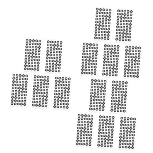 NUOBESTY 3 Sätze Reflexpunkte Für Scanning Hochreflektierende Markierungspunkte Für Präzise Positionierung Punkte Resistant Für Architektur Und Ingenieurwesen 5 Blätter * 3 von NUOBESTY