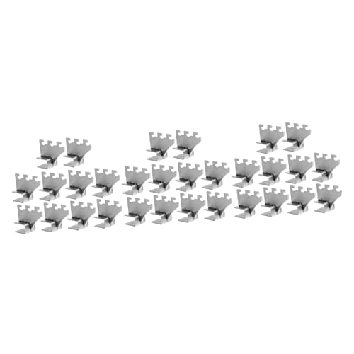 NUOBESTY 3 Sätze Teiliges Aa Säulenhalter Verstellbare Quadratische Rohrhalterung Für Regalsysteme Robuste Und Einfach Zu Montierende Für Kleiderständer Und Displays 10 Stück * 3 NUOBESTY 3 Sätze Teiliges Aa Säulenhalter Verstellbare Quadratische Rohrhalterung Für Regalsysteme Robuste Und Einfach Zu Montierende Für Kleiderständer Und Displays 10 Stück * 3 von NUOBESTY