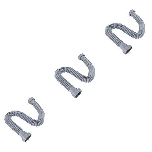 NUOBESTY 3 Stück Flexible Abflussrohr Wellenförmiger Dehnbarer Abfluss Schlauch für Waschmaschinen und Küchenspülen Material Einfache Installation Dicht und Langlebig NUOBESTY 3 Stück Flexible Abflussrohr Wellenförmiger Dehnbarer Abfluss Schlauch für Waschmaschinen und Küchenspülen Material Einfache Installation Dicht und Langlebig von NUOBESTY