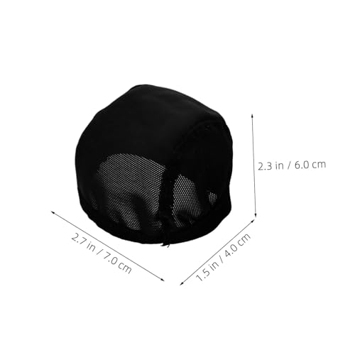 NUOBESTY 3 Stück Puppenstirnband Zuhause Perückenkappen Mini -Hut -Dekoration Puppennetz -Perückenzubehör atmungsaktive Perückenkappen Mini-Hut-Dekor für Puppen Stoff Schwarz NUOBESTY 3 Stück Puppenstirnband Zuhause Perückenkappen Mini -Hut -Dekoration Puppennetz -Perückenzubehör atmungsaktive Perückenkappen Mini-Hut-Dekor für Puppen Stoff Schwarz von NUOBESTY