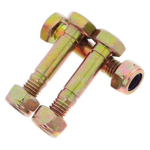 NUOBESTY 3 Stück Schneefräsen Scherschrauben Teiliges mit Muttern Hohe Schlagfestigkeit Einfache Montage Langlebige Stahlersatzteile für Schneefräsen Reparatur von NUOBESTY