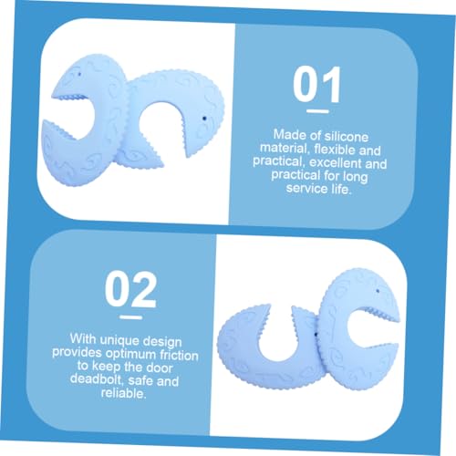 NUOBESTY 3 Stück Silikon Türstopper Schutz Klemmschutz für Türen Verhindert Einklemmen und Türschließen Rutschfest und Langlebig für Zuhause und Kinderzimmer NUOBESTY 3 Stück Silikon Türstopper Schutz Klemmschutz für Türen Verhindert Einklemmen und Türschließen Rutschfest und Langlebig für Zuhause und Kinderzimmer von NUOBESTY