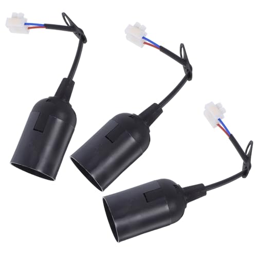 NUOBESTY 3 Stück Teiliges Lampenfassungs mit Anschlussklemmen Flexibler Lampensockel für Pendelleuchten Sicherer Ersatz für Innenbeleuchtung Geeignet für Esszimmer Wohnzimmer Schlafzimmer NUOBESTY 3 Stück Teiliges Lampenfassungs mit Anschlussklemmen Flexibler Lampensockel für Pendelleuchten Sicherer Ersatz für Innenbeleuchtung Geeignet für Esszimmer Wohnzimmer Schlafzimmer von NUOBESTY