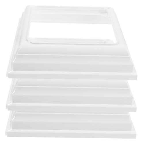 NUOBESTY 3 Stück Teiliges PVC Post Base Cover Geteilter Zaunpfosten Sockel Witterungsbeständige Dekorative Abdeckkappen für Garten Verandasäulen Außen Einfache Installation Langlebiger NUOBESTY 3 Stück Teiliges PVC Post Base Cover Geteilter Zaunpfosten Sockel Witterungsbeständige Dekorative Abdeckkappen für Garten Verandasäulen Außen Einfache Installation Langlebiger von NUOBESTY