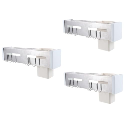 NUOBESTY 3 Stück Wandmesserhalter Besteck Küchenutensilienorganisator Küchenutensilienhalter Essstäbchenhalter Utensilien-Hängeständer Halter für Küchenutensilien Rostfreier Stahl Silber NUOBESTY 3 Stück Wandmesserhalter Besteck Küchenutensilienorganisator Küchenutensilienhalter Essstäbchenhalter Utensilien-Hängeständer Halter für Küchenutensilien Rostfreier Stahl Silber von NUOBESTY
