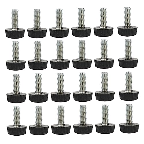 NUOBESTY 30Stücke Möbel Nivellierfüße Einstellbar Gewindemöbel Leveler Xmxmm Für Stühle Und Tische Einfache Installation Schützt Böden Und Möbelbeine von NUOBESTY