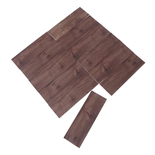 NUOBESTY 32 Stück Selbstklebende PVC Fliesenaufkleber im Holzdesign für Bad Küche und Renovierung mit Abnehmbaren Wandfliesen NUOBESTY 32 Stück Selbstklebende PVC Fliesenaufkleber im Holzdesign für Bad Küche und Renovierung mit Abnehmbaren Wandfliesen von NUOBESTY