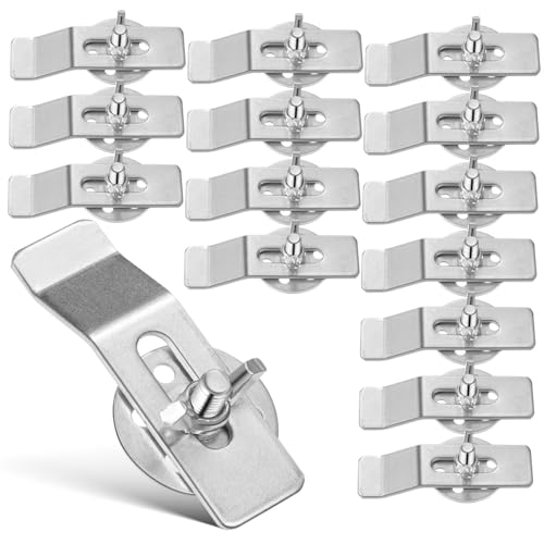 NUOBESTY 36 Stück Robuste Halterungen und Verstellbare Stützen für Sichere Installation Küche und Bad für Verschiedene Spülenmodelle von NUOBESTY