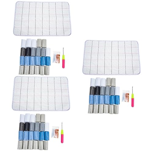 NUOBESTY 3St Teppich herstellung kit Teppich-Kits mit Verriegelungshaken Heimwerken Teppich gewebt webteppich fußmatte teppiche Teppichmaterial selber Machen Knüpfgarn für den Haushalt Netz NUOBESTY 3St Teppich herstellung kit Teppich-Kits mit Verriegelungshaken Heimwerken Teppich gewebt webteppich fußmatte teppiche Teppichmaterial selber Machen Knüpfgarn für den Haushalt Netz von NUOBESTY