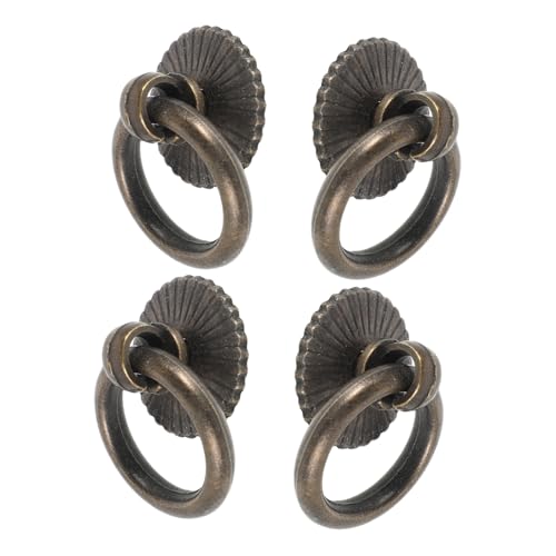 NUOBESTY 4 STÜCKE Vintage Schubladengriffe Retro Bronze Alloy Möbelgriffe für Kommode Nachttisch Schrank Robust Komfortabel Vielseitig für Schlafzimmer Wohnzimmer Kleiderschrank NUOBESTY 4 STÜCKE Vintage Schubladengriffe Retro Bronze Alloy Möbelgriffe für Kommode Nachttisch Schrank Robust Komfortabel Vielseitig für Schlafzimmer Wohnzimmer Kleiderschrank von NUOBESTY