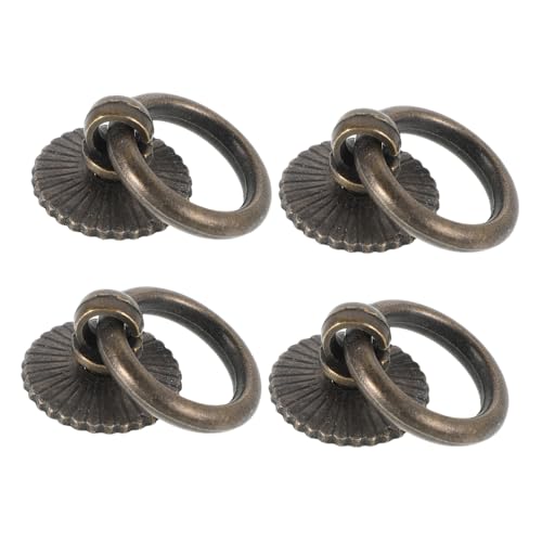NUOBESTY 4 STÜCKE Vintage Schubladengriffe Retro Bronze Kommode Zieht Antike Metallgriffe für Schlafzimmer Schrank und Wohnmöbel Langlebig Korrosionsbeständig Komfortabler Griff NUOBESTY 4 STÜCKE Vintage Schubladengriffe Retro Bronze Kommode Zieht Antike Metallgriffe für Schlafzimmer Schrank und Wohnmöbel Langlebig Korrosionsbeständig Komfortabler Griff von NUOBESTY