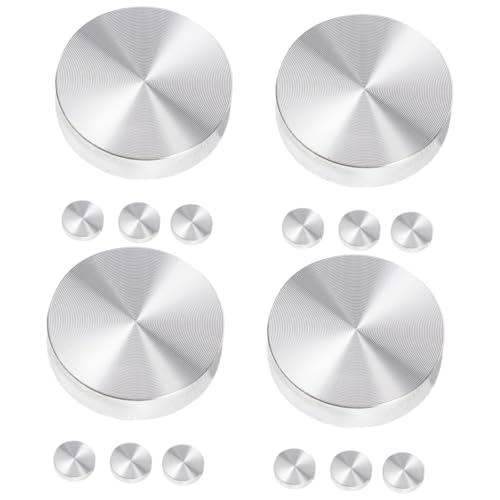 NUOBESTY 4 Sätze Aluminiumlegierung Kreisadapter Runde Metalladapter Für Glastische Für Teetische Kaffeetische Und Vitrinen Platzsparend Und Leicht Einfache Handhabung Und 4 Stück * 4 NUOBESTY 4 Sätze Aluminiumlegierung Kreisadapter Runde Metalladapter Für Glastische Für Teetische Kaffeetische Und Vitrinen Platzsparend Und Leicht Einfache Handhabung Und 4 Stück * 4 von NUOBESTY