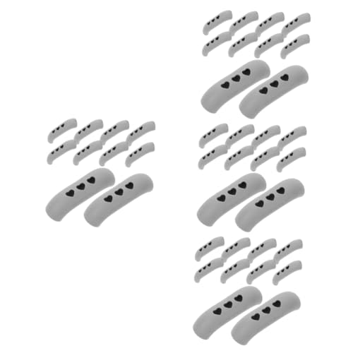 NUOBESTY 4 Sätze Teiliges Topfgriff Hitzeschutz Scalding Silikonhüllen Für Kochgeschirr Rutschfest Und Hitzebeständig Für Töpfe Und Pfannen Elegantem 10 Stück * 4 von NUOBESTY