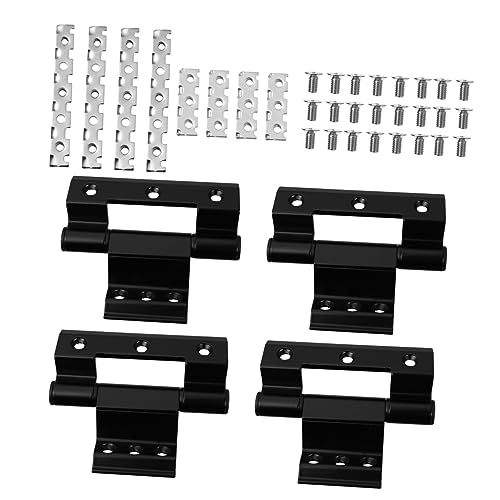 NUOBESTY 4 Stück Aluminium Fenster Scharniere Teiliges Isolierte Aluminiumlegierung Robuste und Langlebige Scharniere für Fenster für Enge Wohnräume Geräuschdämpfend und Sicherer NUOBESTY 4 Stück Aluminium Fenster Scharniere Teiliges Isolierte Aluminiumlegierung Robuste und Langlebige Scharniere für Fenster für Enge Wohnräume Geräuschdämpfend und Sicherer von NUOBESTY