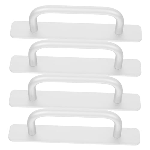 NUOBESTY 4 Stück Aluminiumlegierung Selbstklebende Türgriffe Ohne Bohren Für Balkontüren Schiebetüren Kleiderschränke Stabile Griffe Für Sicheren Halt Und Einfache Montage NUOBESTY 4 Stück Aluminiumlegierung Selbstklebende Türgriffe Ohne Bohren Für Balkontüren Schiebetüren Kleiderschränke Stabile Griffe Für Sicheren Halt Und Einfache Montage von NUOBESTY