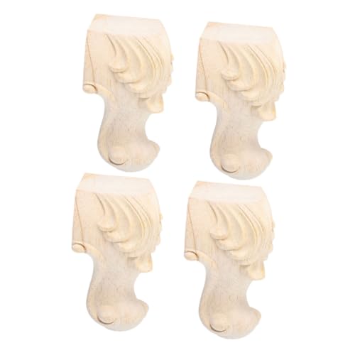 NUOBESTY 4 Stück Ersatzmöbelbeine Massivem Holz Europäisches Design für Sofas Tische und Schränke Robuste Haltbarkeit Präzise Verarbeitung Stilvolle NUOBESTY 4 Stück Ersatzmöbelbeine Massivem Holz Europäisches Design für Sofas Tische und Schränke Robuste Haltbarkeit Präzise Verarbeitung Stilvolle von NUOBESTY