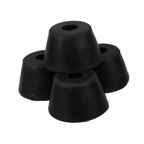 NUOBESTY 4stücke Gummifußpads Zur Vibrationsdämpfung Für Waschmaschinen Kühlschränke Und Klimaanlagen Geräuschreduzierende Anti-vibrationsunterlagen Für Maschinenstabilität Und von NUOBESTY