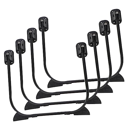NUOBESTY Klappbare Tischbeine U-Form Metall Schwer Belastbar für Selbstgemacht Möbel 4 Stück Leicht zu Reinigen für Esstische Couchtische und Beistelltische von NUOBESTY