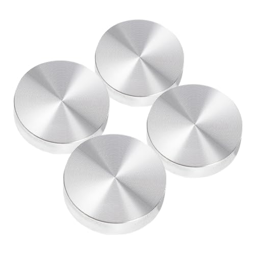 NUOBESTY 4 Stück Kuchen Aus Aluminium Glasplatten Aluminiumscheibe Beistelltischadapter Tischplatte Aus Glas Metall-rundscheibenadapter Für Couchtisch Aluminiumlegierung Silver NUOBESTY 4 Stück Kuchen Aus Aluminium Glasplatten Aluminiumscheibe Beistelltischadapter Tischplatte Aus Glas Metall-rundscheibenadapter Für Couchtisch Aluminiumlegierung Silver von NUOBESTY