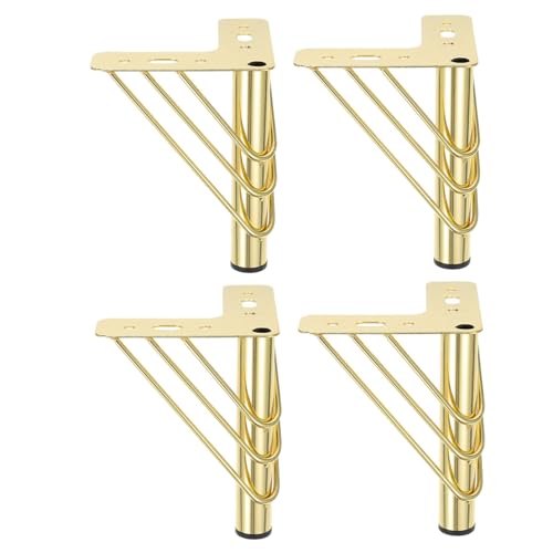NUOBESTY 4stücke Metall-möbelbeine Ersatz-füße Für Sofa Tisch Schrank Stabilisierungsfüße Für Büro Und Heimgebrauch von NUOBESTY