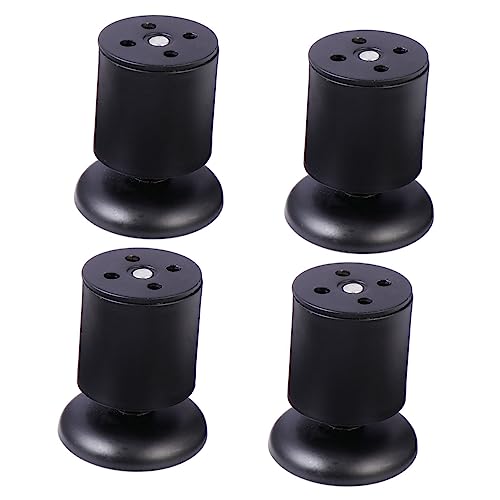 NUOBESTY 4 Stück Möbel Schrank Stütz Füße Bett Höhe Verstellbare Schrankbeine Couch Beine Austauschbar Möbelbeine Ersatz Kabinettsbeine Runde Sofabeine Mit Ständer Rostfreier Stahl Black NUOBESTY 4 Stück Möbel Schrank Stütz Füße Bett Höhe Verstellbare Schrankbeine Couch Beine Austauschbar Möbelbeine Ersatz Kabinettsbeine Runde Sofabeine Mit Ständer Rostfreier Stahl Black von NUOBESTY