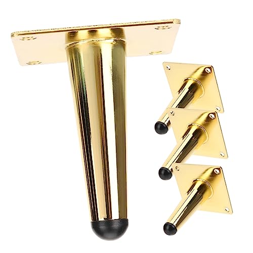NUOBESTY 4 Stück Möbelbeine aus Metall Couch füße Sofa Bein Kommode Beine Unterstützung modern Stand Sofa ersatzbeine Tischbeine Couch Ersatzbeine Couch Bein Eisen Golden NUOBESTY 4 Stück Möbelbeine aus Metall Couch füße Sofa Bein Kommode Beine Unterstützung modern Stand Sofa ersatzbeine Tischbeine Couch Ersatzbeine Couch Bein Eisen Golden von NUOBESTY