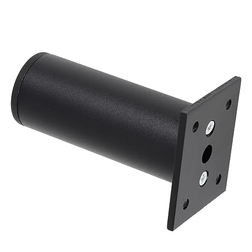 NUOBESTY 4stücke Möbelstützfüße Aus Aluminiumlegierung Verstellbare Schrankbeine Ersatz-füße Für Sofa Und Couchtisch Schwarz Stabil Und Tragfähig Für Verschiedene Möbeltypen von NUOBESTY